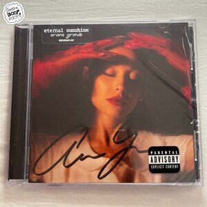 (Split Signature) Ariana Grande Eternal Sunshine Signed CD